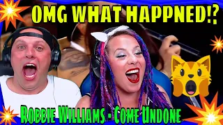 REACTION TO Robbie Williams - Come Undone ( Live at Knebworth ) THE WOLF HUNTERZ REACTIONS