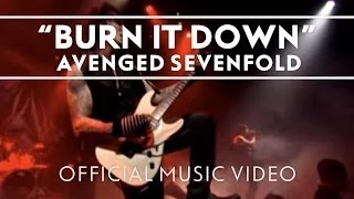 avenged sevenfold burn it down regular version official music video 