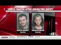 Couple wanted after assaulting Barren County sheriff s deputy