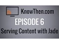 Serving Content in Koajs with Jade