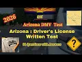 Arizona DMV Test 2026 94 Questions Answers Practice Test