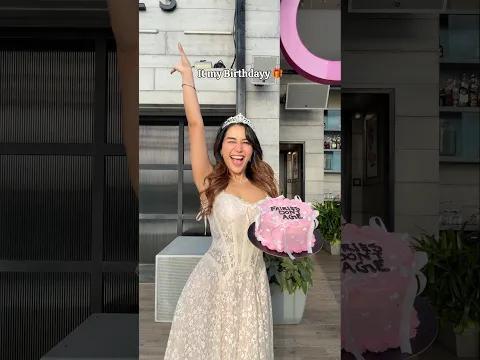 Celebrating me🧚🏼‍♀️💗🎂 #dhruvinanda #birthdaygirl