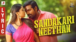sangathamizhan sandakari neethan lyric vijay sethupathi nivethapethuraj vivek mervin