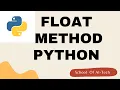 7 Learn float formatting methods in Python