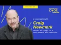 Conversations Craigslist Founder Discusses Importance of Women in Cybersecurity