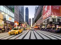 Driving Manhattan To Jersey City Sunset Drive 4K USA Road Trip