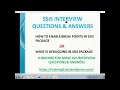 BREAK POINTS IN SSIS