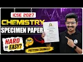 ICSE 10 Chemistry Specimen Paper 2026-27 OUT Full Analysis Board Exam 2027