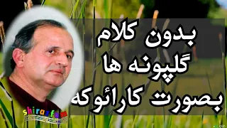 بدون کلام گلپونه ها بصورت کارائوکه برای تمرین خوانندگی 