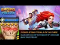 EMPIRES AND PUZZLES - COMPLETING TRIALS OF NATURE