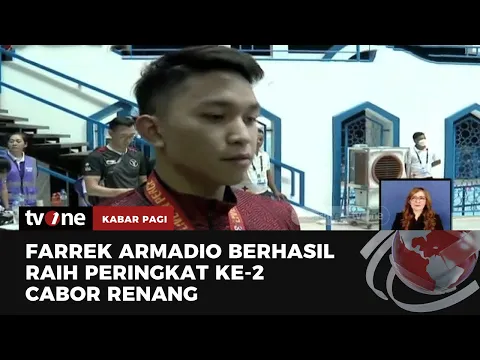 Atlet Renang Farrel Armandio Berhasil Finish di Urutan ke 2, Persembahkan Medali Perak