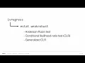 New in Stata 19 Inference robust to weak instruments