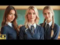 Download Lagu Campus Chic: AI Fashion Runway 4K Vol. 5 | Back To School Fashion Mix | Music Video Lookbook