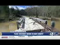 Hart County experienced vehicles and parts of homes submerged from flood waters