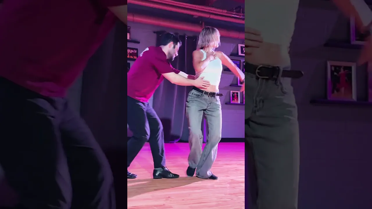 Improv West Coast Swing Dance - Ben Morris & Olya Khvan