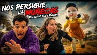 LA MUÑECA DEL JUEGO DEL CALAMAR en la vida real 😱 (No creerás el final)
