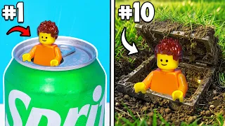I Built SECRET LEGO Bases You’d Never Find!