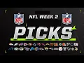 Week 2 NFL Picks