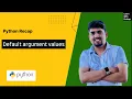 - Default and Named Arguments in Python Python for Beginners Learn with Pratap