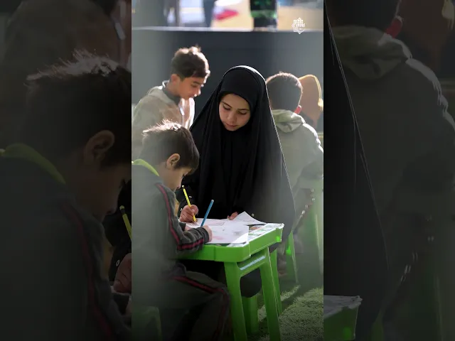 ⁣المرسم الحسينيّ… نافذة إبداعية لغرس القيم القرآنيّة في نفوس الأطفال والناشئة