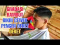 Download Lagu TEHNIK PANGKAS RAMBUT PRIA GRADASI LEMBUT
