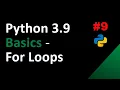 Python 3 9 For Loop