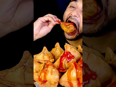 Unlimited Samosa Challenge #shorts #viral #youtubeshorts