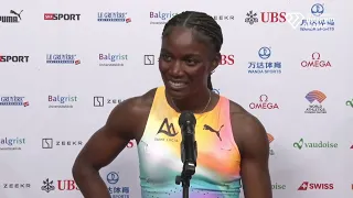 Julien Alfred 10 70 PR and win to stop Melissa Jefferson s win streak