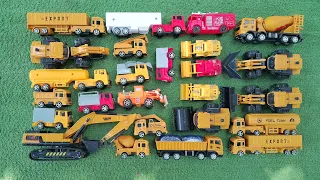 Bulldozer, Excavator, Compactor, Wheel Loader, Dump Truck, Forklift, Mobil Beko, Mobil Derek, eps 44