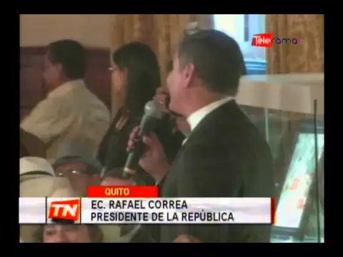 Presidente Correa se reunió con representantes pueblo montubio, shuar y huaorani