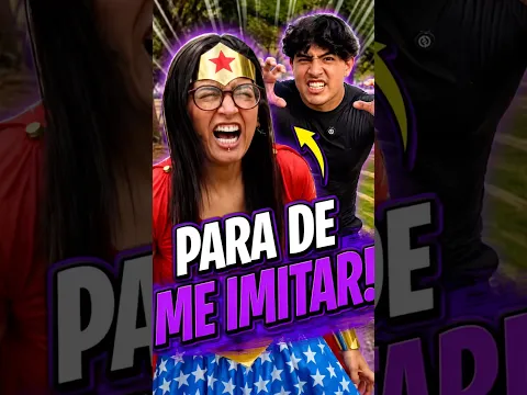 ELE NÃO PARA DE IMITAR A MULHER MARAVILHA! ele se deu mal