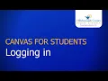 Logging In