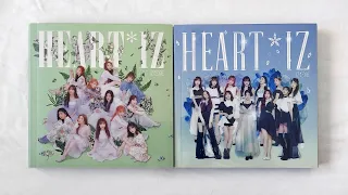 Download ✧ IZ*ONE 아이즈원 2nd Mini Album ❝ HEART*IZ ❞ Unboxing (Violeta + Sapphire Ver.) ✧ MP3