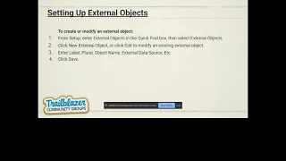 Discover External Objects in Salesforce