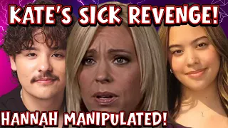 Kate Gosselin's SICK REVENGE! Hannah Gosselin FORCED to FLIP on Jon & Collin Amid Memoir BACKLASH