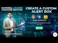 Create Stunning Custom Alert Box with HTML CSS JavaScript Step-by-Step Tutorial Beginner to Pro