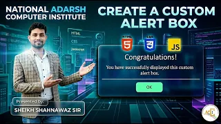Create Stunning Custom Alert Box with HTML CSS JavaScript Step-by-Step Tutorial Beginner to Pro