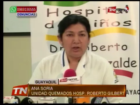 6 menores quemados por pirotecnia; 2 de ellos son casos críticos