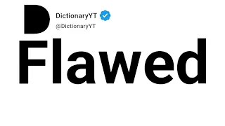 Flawed Synonyms Thesaurus Similar Words