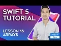 2020 Swift Tutorial for Beginners Lesson 16 Arrays