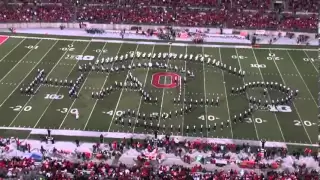 OFFICIAL OSU Marching Band game half time show