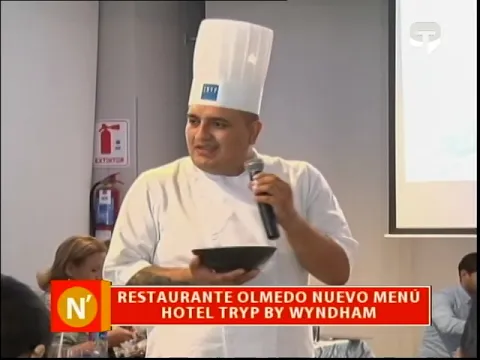 Restaurante Olmedo nuevo menú Hotel Tryp by Wyndham
