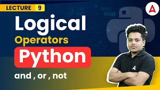 Logical Operators in Python with programs Python Full Course Coding Adda247