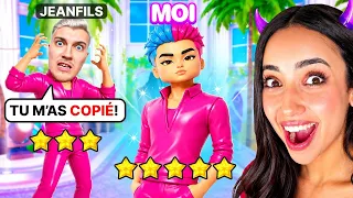 Je COPIE JEANFILS Mais je lui offre un VIP sur Dress To Impress !