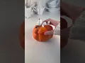 Making clay snoopy pumpkin