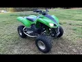 I Put New Nerf Bars on my KFX 700