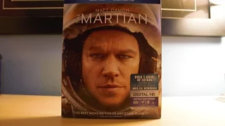 the martian blu ray unboxing