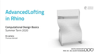 Advanced Lofting in Rhino
