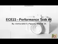 ECE 23 Performance Task No 4 DPCM