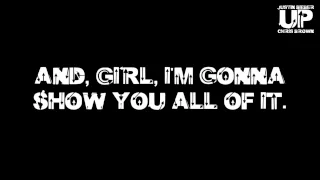 up lyrics justin bieber feat chris brown